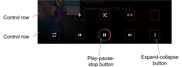 Playback controls