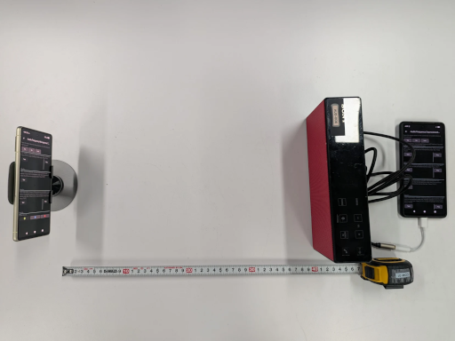 dispositivo em teste