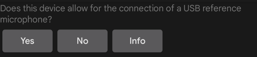 compatibilidade com microfone externo