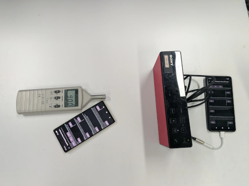 Test tone setup on preset voice recognition