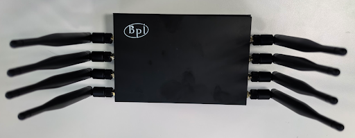 Корпус BPi-R3 с установленной верхней панелью