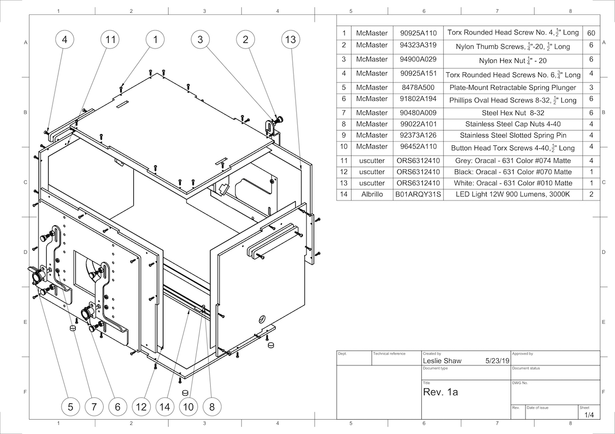 ITS-in-a-box 機械製図